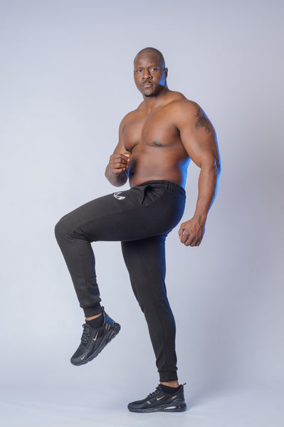 Flagship Tapered Jogger (Black)