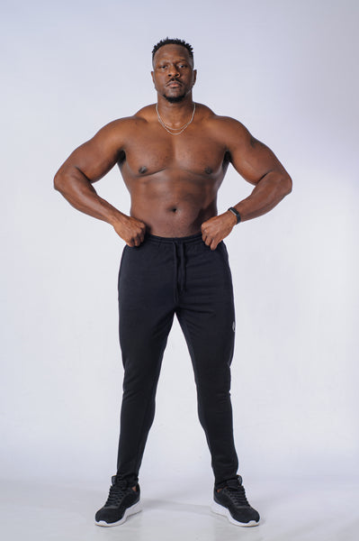 Muscler Stretch-Fit Joggers (black)