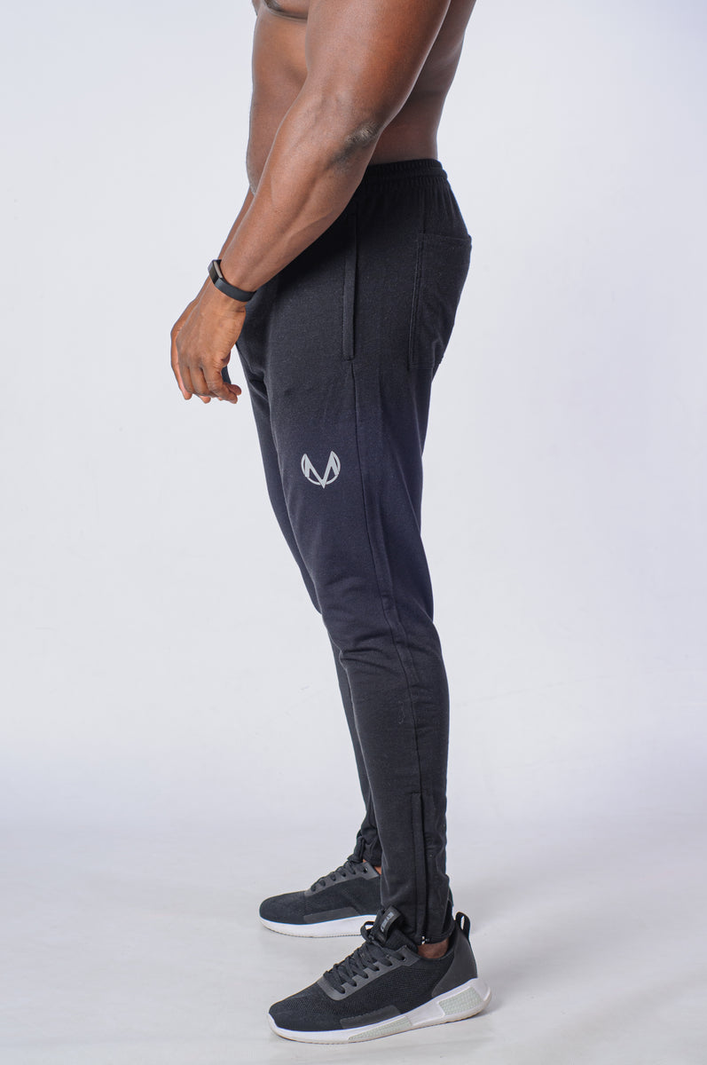 Vanquish eclipse black online tapered sweatpants