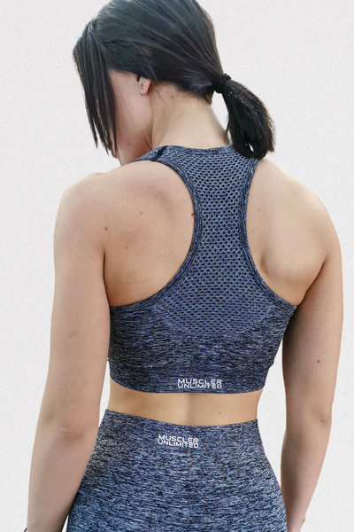 SKYLINE SPORTS BRA (GREY OMBRE)