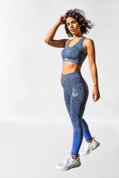 SKYLINE LEGGINGS (BLUE OMBRE)