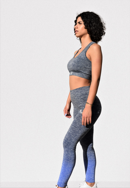 SKYLINE LEGGINGS (BLUE OMBRE)