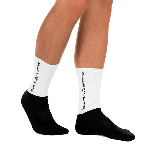 MU Stripe Socks (white)