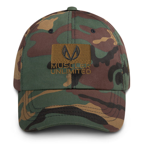 Flagship Trainer Hat (camo/gold)